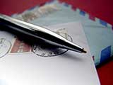 pen and letter