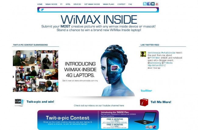 new homepage screenshot