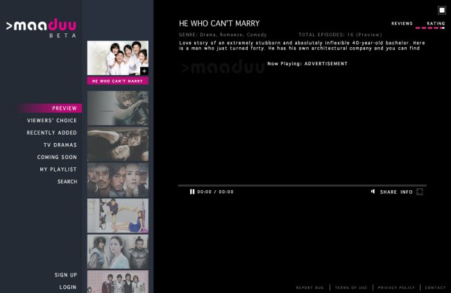 homepage screenshot