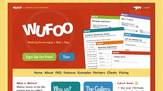 wufoo screenshot